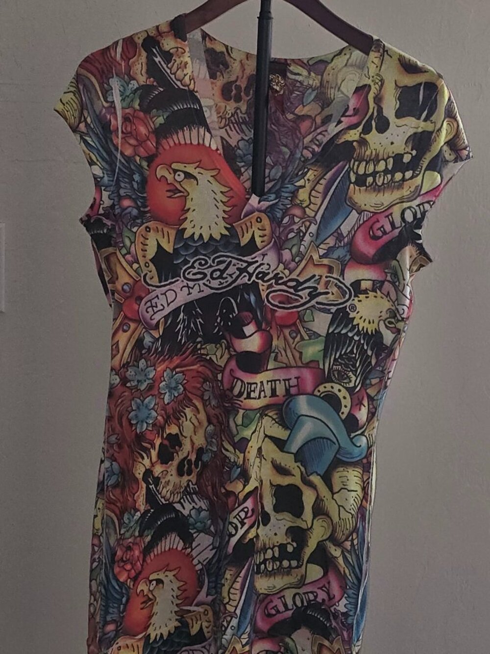 Authentic Ed Hardy Knit Mini Dress